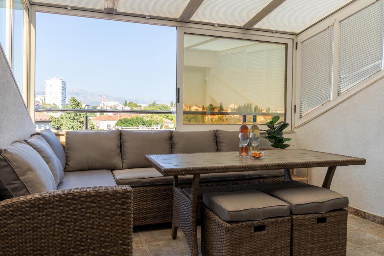 Pepper Penthouse - Luxurious Duplex Apartment, 50M From The Bacvice Sand Beach Split Eksteriør bilde