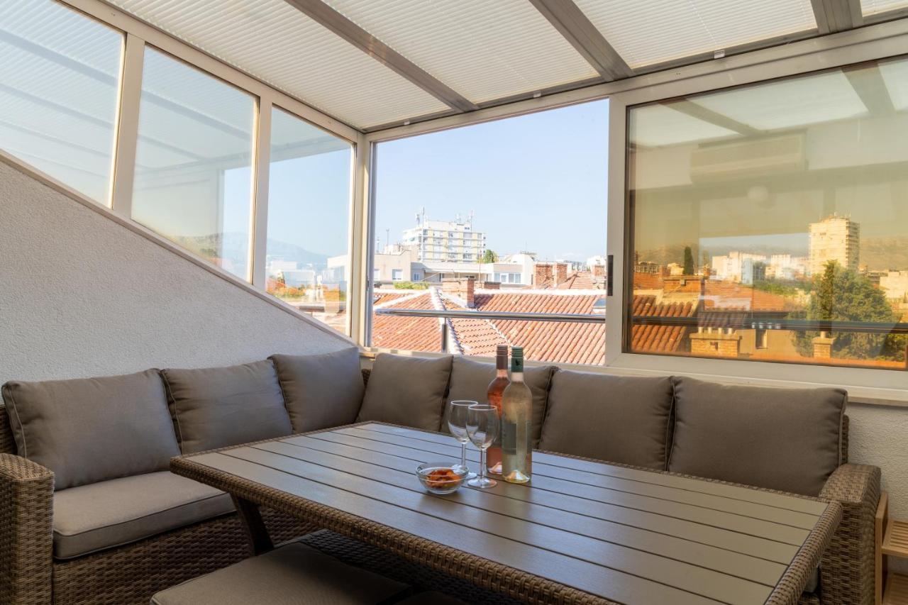 Pepper Penthouse - Luxurious Duplex Apartment, 50M From The Bacvice Sand Beach Split Eksteriør bilde